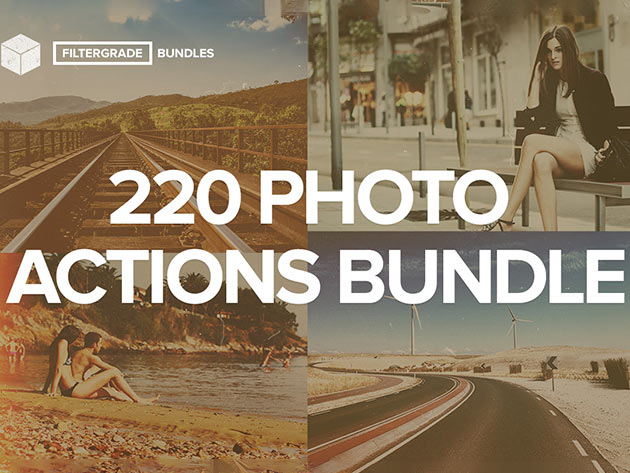 FilterGrade Adobe Photoshop Actions Asset Bundle for Creative Professionals