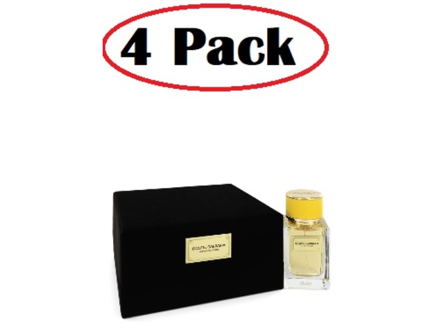 4 Pack of Dolce & Gabbana Velvet Ginestra by Dolce & Gabbana Eau De Parfum Spray (Unisex) 1.6 oz