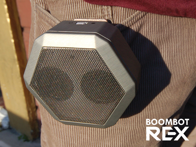 The Boombot REX (Brushed Aluminum)