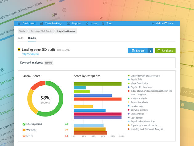 SE Ranking Personal Plan: Lifetime Subscription