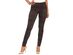 Hippie Rose Juniors' Women's Plaid Pull-On Ponte Pants Gray Size X-Large