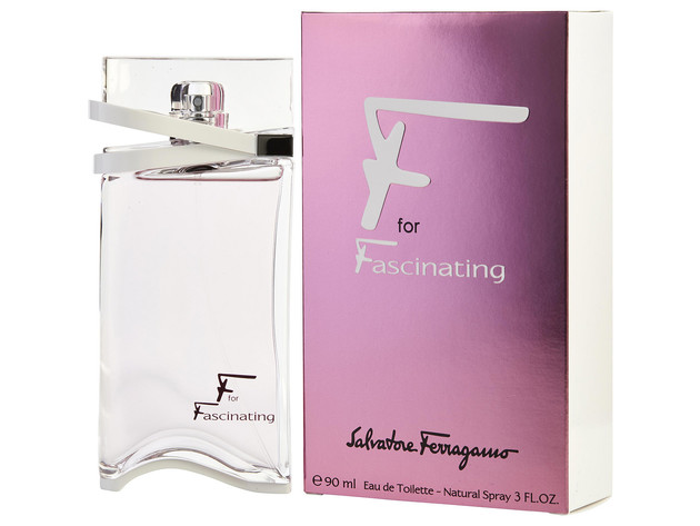 F FOR FASCINATING by Salvatore Ferragamo EDT SPRAY 3 OZ (Package Of 4)