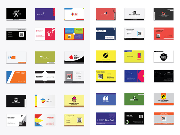 DesignShock 1,000 Business Card Template Bundle