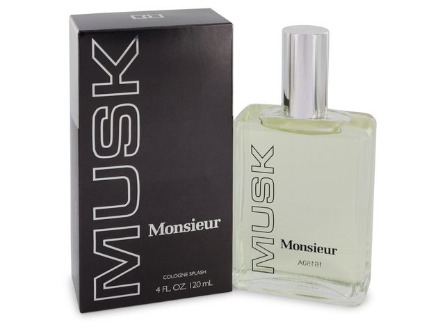 MONSIEUR MUSK Cologne 4 oz For Men 100% authentic perfect as a gift or just everyday use