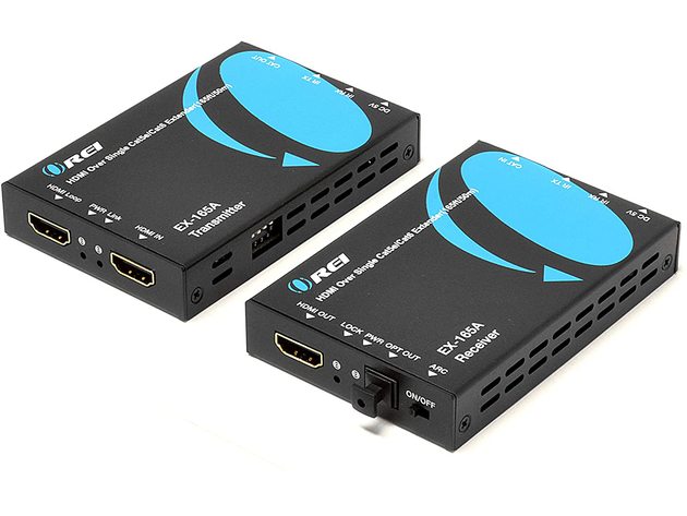 HDMI Extender Over CAT5/CAT6 by OREI Balun with ARC Audio Optical
