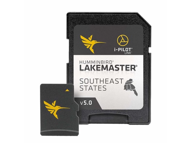 Humminbird GPS Lakemaster Southeast States Version 5 Includes Micro SD Card