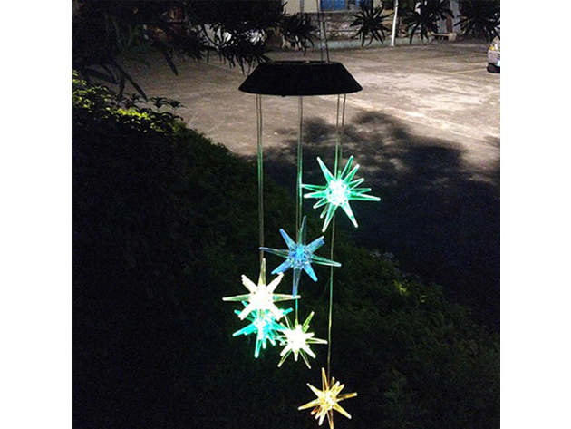 LED Color-Changing Wind Chime