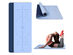 Non-Slip Padded Yoga Exercise Mat (Blue)