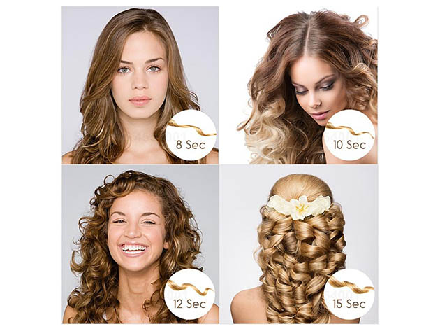 LCD Screen Automatic Hair Curler