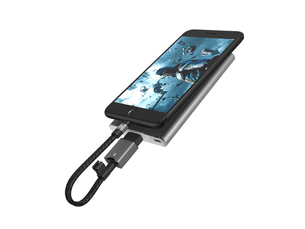 iKlips Wizard Storage Expanding Card Reader (Grey 64GB)