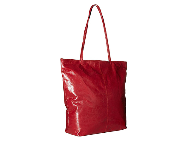 Latico Red Leather Tote shops Bag