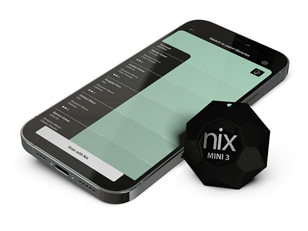 Nix Mini 3 Color Sensor: Real-Life Paint Color Matching & Eyedropper Tool 