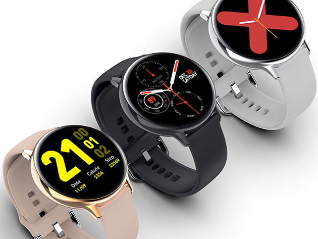 Circle shape hot sale smartwatch