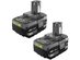 Ryobi PBP2005 ONE+ Battery 18 V Lithium-Ion 4.0 Ah with Over 225 Tools, 2-Pack (new)