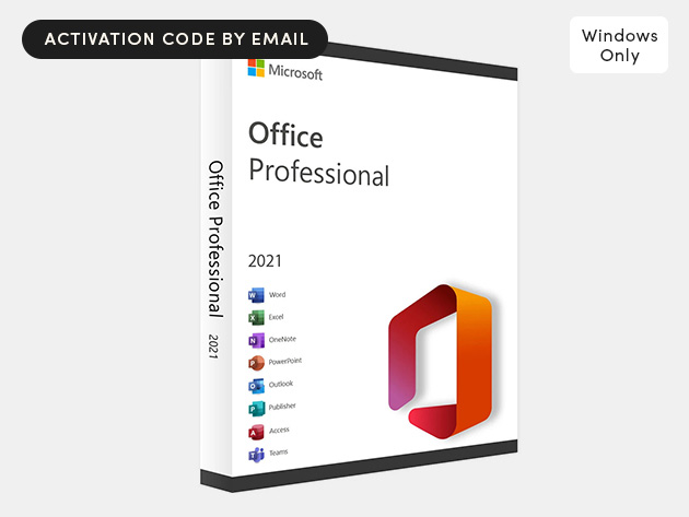 Microsoft Office Pro 2021 for Windows: Lifetime License