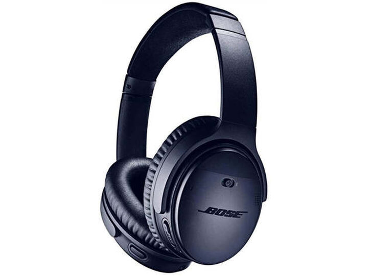Bose QuietComfort 35 II, Wireless Over-Ear Noise Cancelling, Headphone, Triple Midnight Blue Refurbished) |