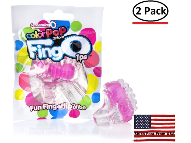 ( 2 Pack ) Colorpop Quickie Fingo Tips - Each - Pink