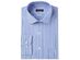 Club Room Men's  Performance Wrinkle-Resistant Striped Dress Shirt Blue Size 16.5x32-33