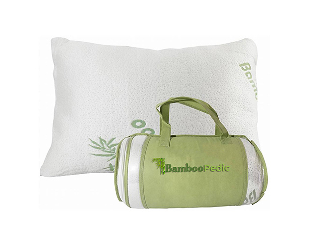 Dr. Pillow Bamboo Cover Shredded Memory Foam Pillow