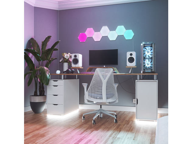 nanoleaf NL427003HX7P Hexagon Light Panels - Smarter Kit - 7 Panels