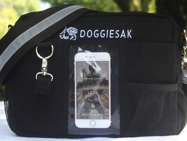 DoggieSak: Dog Walking Bag (Black)