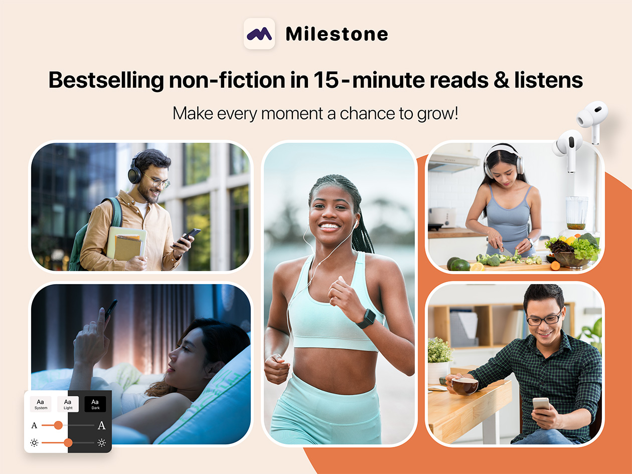 Milestone Book Summaries Premium Plan: Lifetime Subscription