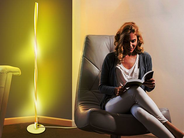 Lamp Depot Minimalist LED Spiral Floor Lamp (6-Pack)