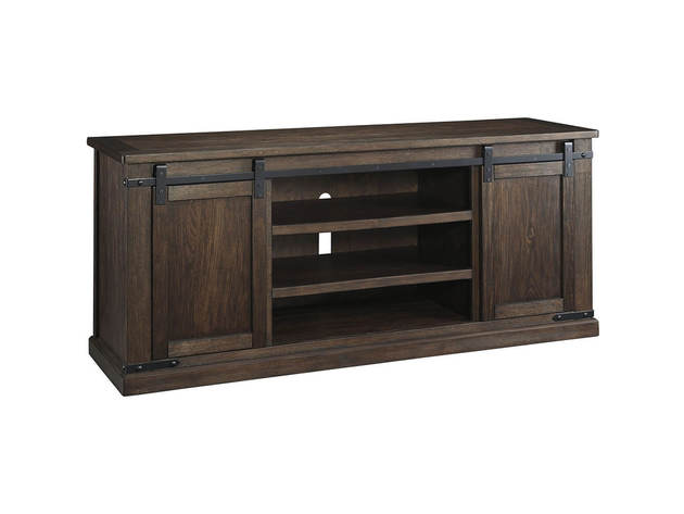 Ashley Signature Design W56268 Budmore 70 inch TV Stand - Rustic Brown