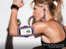 ActiveGear Wireless Earphones + Sports Armband Set (Purple)