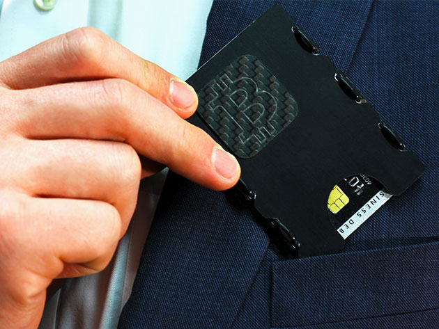 crypto cold storage card