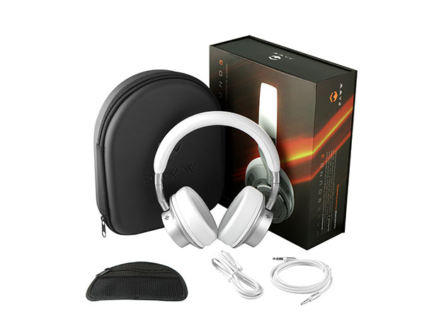 Paww WaveSound 3 Noise-Cancelling Bluetooth Headphones (White)