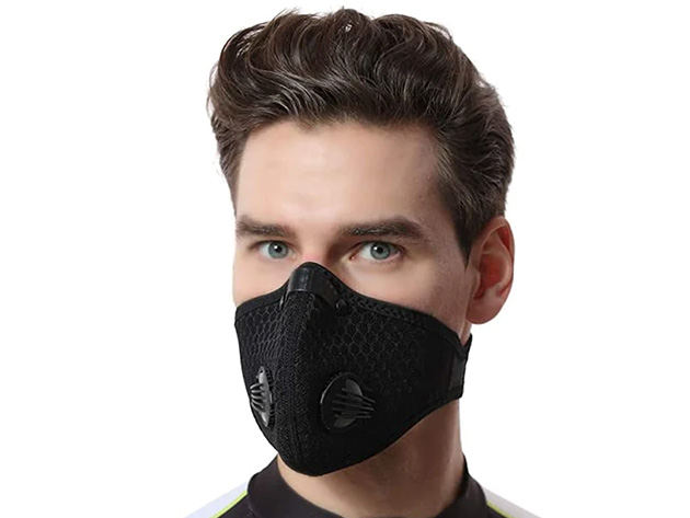 PM2.5 Activated Carbon Reusable Face Mask