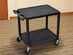 Offex Multipurpose 26"H A/V Cart with 2 Shelves