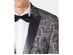 Ryan Seacrest Distinction Men's Modern-Fit Stretch Silver Paisley Jacquard Dinner Jacket Silver Size 36
