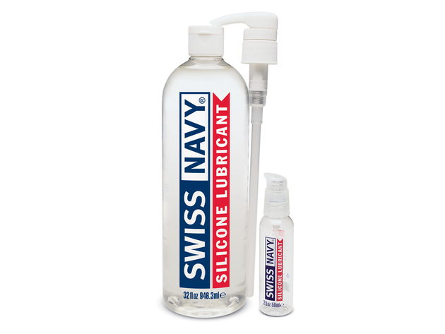 Swiss Navy Silicone Lubricant 32oz ---(Package Of 4)