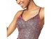 Sequin Hearts Juniors' Glitter Fit & Flare Dress Red