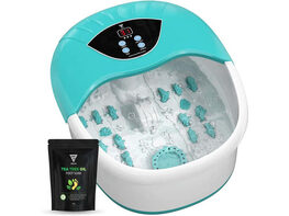 5 in 1 Foot Spa/Bath Massager with Tea Tree Oil Foot Soak with Epsom Salt