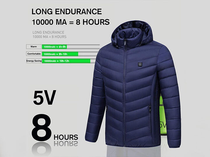 Caldo Heated Jacket (Navy/Extra Large 