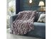 Lmos Stitched Faux Fur Throw Lavender
