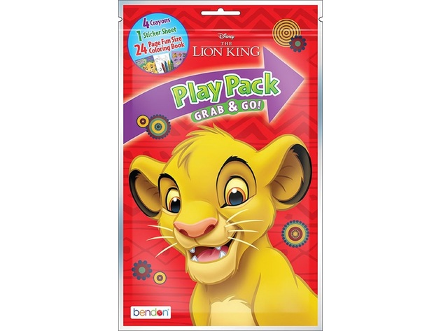 Play Pack - Lion King - Grab and Go Party Favors - 8ct
