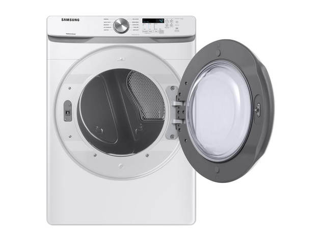 Samsung DVE45T6000W  7.5 cu. ft. Front Load Electric Dryer with Sensor Dry