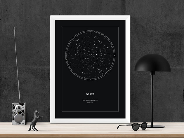 Strellas Personalized Star Maps: Ready-to-Print File