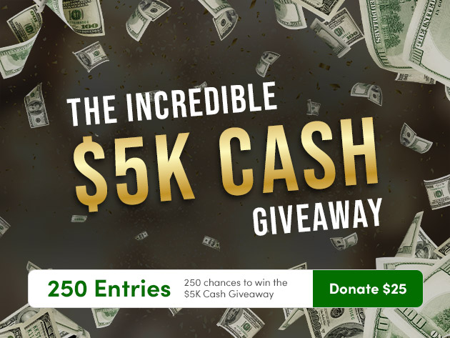 Win $5000 In Cold, Hard Cash Right Now By Entering This Giveaway