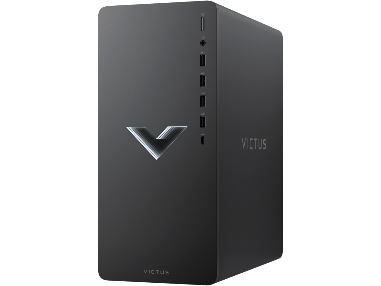 Victus by HP 15L Gaming Desktop TG02-0013w, AMD Ryzen 5 5600G, 8GB RAM, 512GB SSD, RX 6400, Win 11 Home (Open Box)