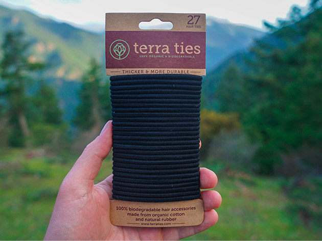 Terra Ties: 100% Organic & Biodegradable Hair Ties