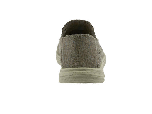 Dockers Mens Ferris Loafer Shoe with 4-Way Stretch - 7 M Grey