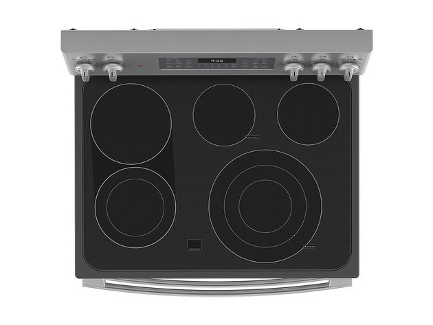 GE Profile PB965YPFS 6.6 Cu. Ft. Stainless Smart Electric Double Oven with Air Fry