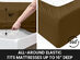 Super-Soft 1800 Series Bamboo Blend 6-Piece Sheet Set (Chocolate/Full)