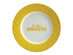 Cake Boss Serveware 4-Piece Porcelain Dessert Plate Set Patterns and Quotes - Multi colored