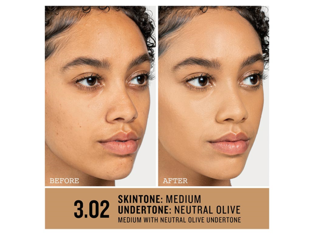 Smashbox Skin Full Coverage 24 Hour Foundation - 3.02 Medium, Neutral Olive